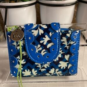 Vera Bradley Blue Lagoon Card holder